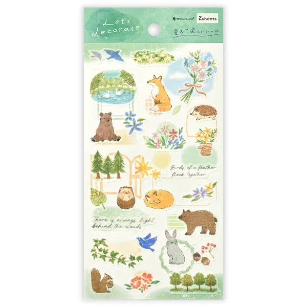 Stickers Deco Time - Kuma Bear