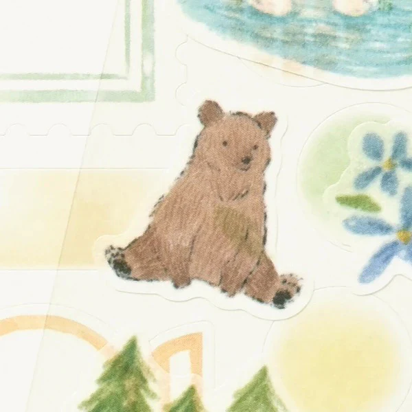 Stickers Deco Time - Kuma Bear - Image 4