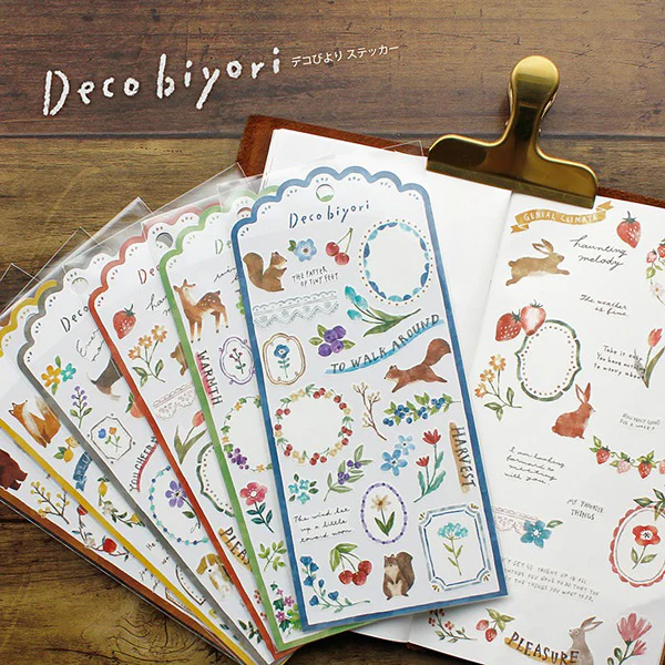 Stickers Decobiyori - Ao Ecureuil