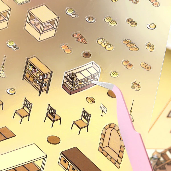 Stickers Diorama 2.5D - Bakery - Image 3