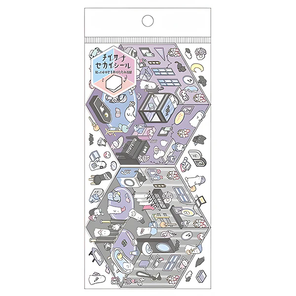 Stickers Diorama 2.5D - Chiisana Sekai Seal, Obake - Image 2