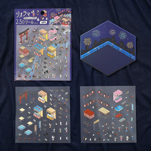 Stickers Diorama 2.5D - Festival - Image 3