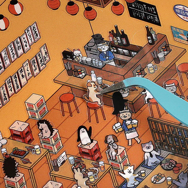Stickers Diorama 2.5D - Izakaya - Image 5