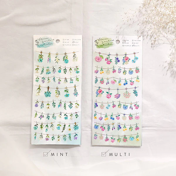 Stickers Flower Land - Green - Image 2