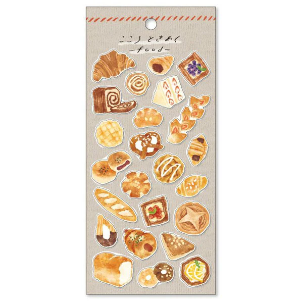 Stickers Food Heart Touching - Bread