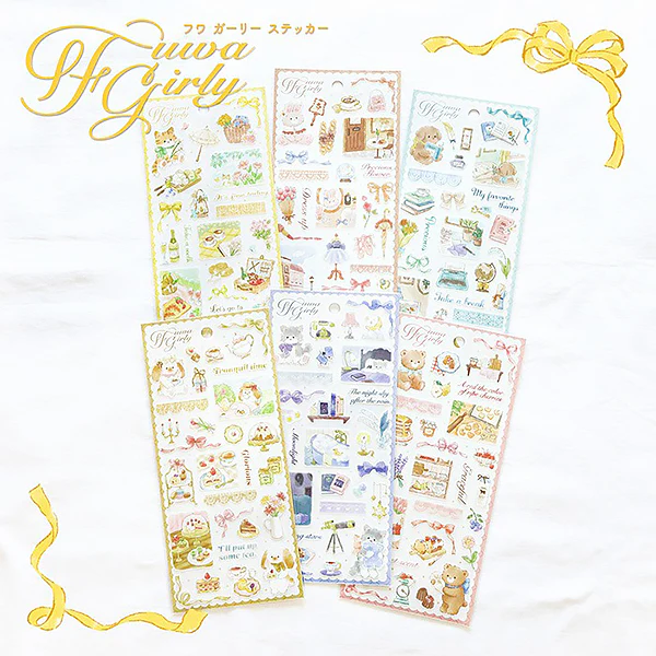 Stickers Fuwa Girly - Picnic - Image 3