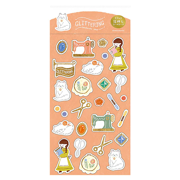 Stickers Glittering