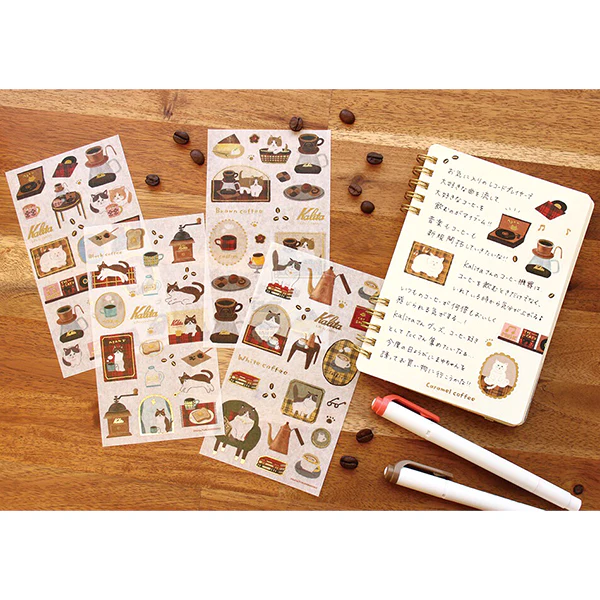 Stickers Kalita Cat - Brown Coffee - Image 2