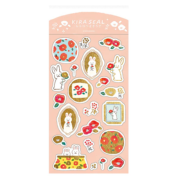 Stickers Kira Seal - Rabbit Flower