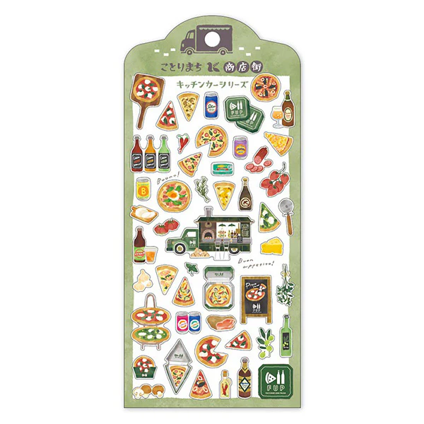 Stickers Kitchen Car - Pizzeria
