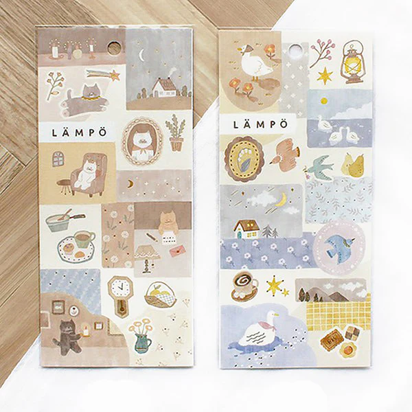 Stickers Lampo - Duck and Moon - Image 2