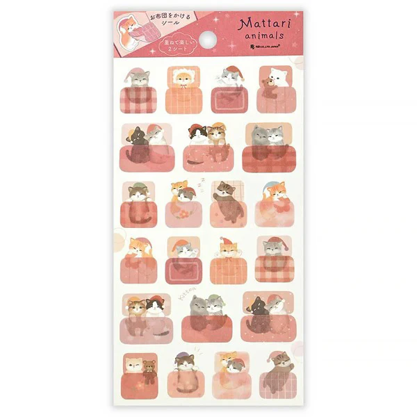 Stickers Mattari Night - Cat Kitten