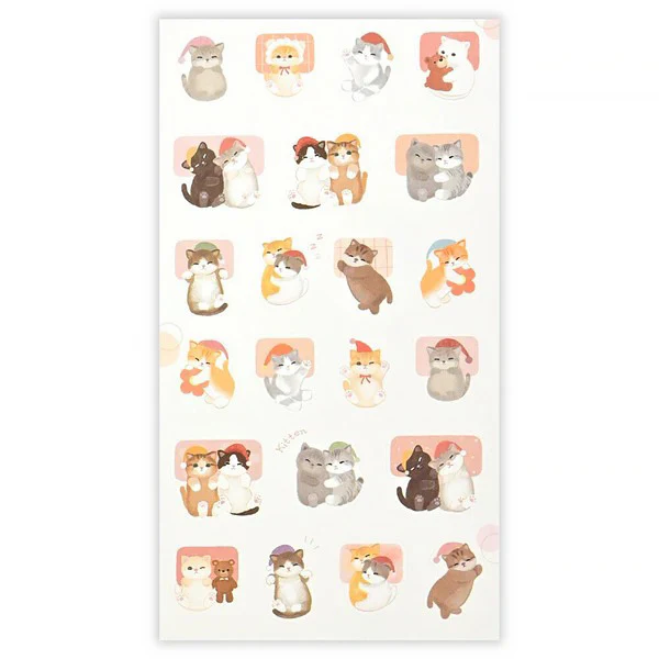 Stickers Mattari Night - Cat Kitten - Image 3