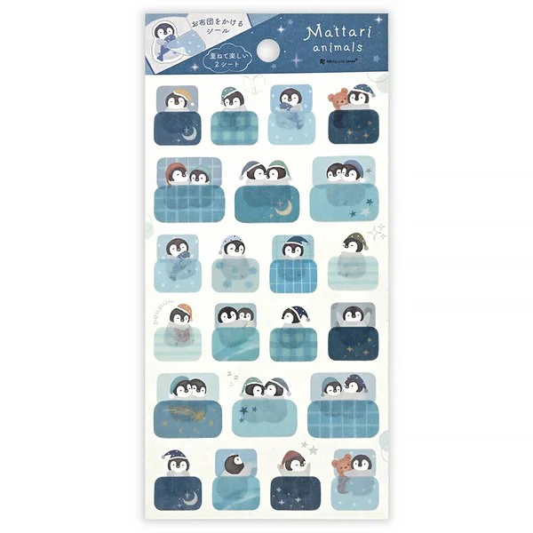Stickers Mattari Night - Penguin
