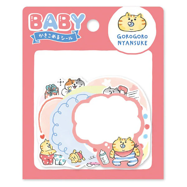 Stickers Mémo Baby - Chat Goro