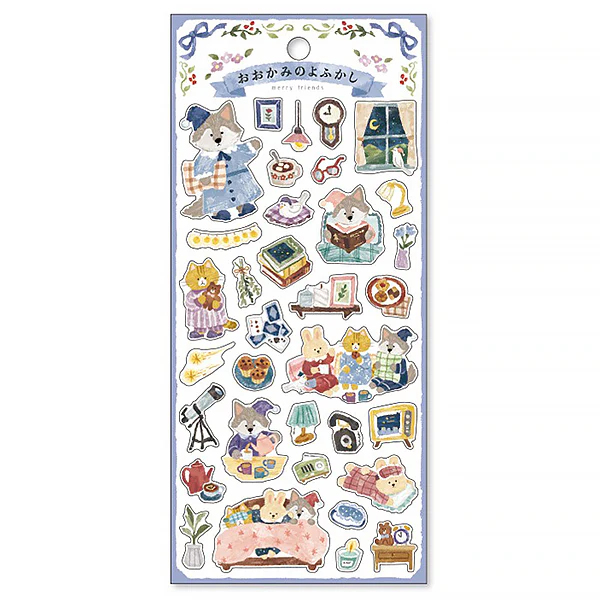 Stickers Merry Friends - Wolf