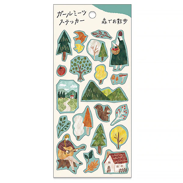 Stickers Mimosa - Walking In The Forest