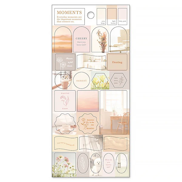 Stickers Moments - Beige Tone - Image 2