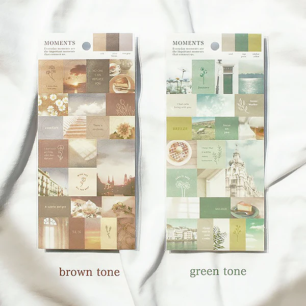 Stickers Moments - Green Tone - Image 2