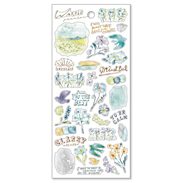 Stickers Warble - Blue - Image 2