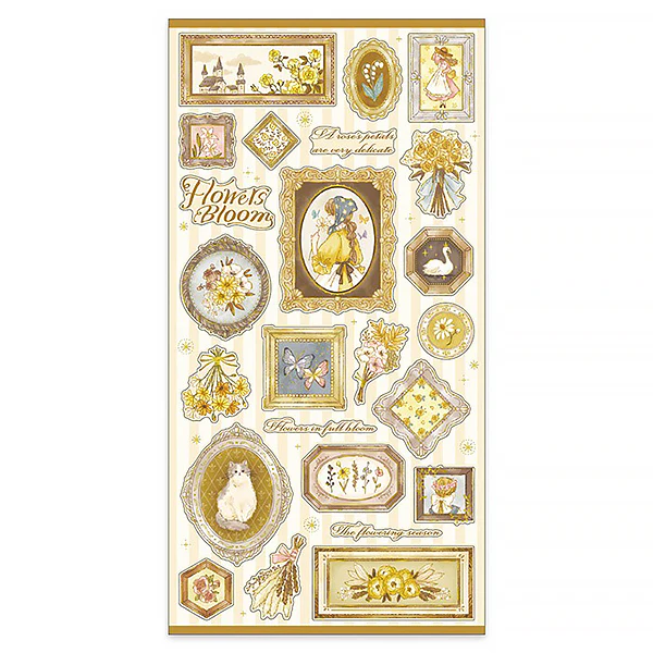 Stickers Night Jupine - Flowers Bloom