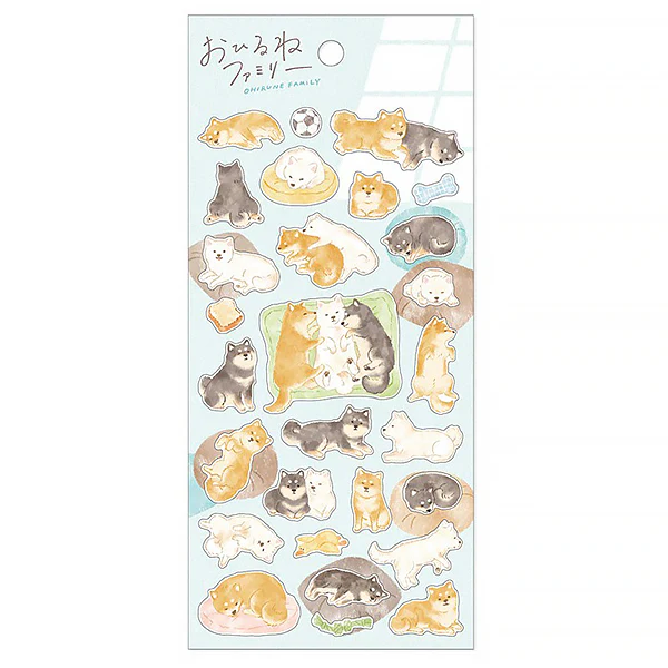 Stickers Ohirunee - Shibata San Family