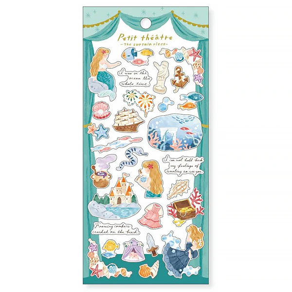 Stickers Petit Théâtre - La Petite Sirène