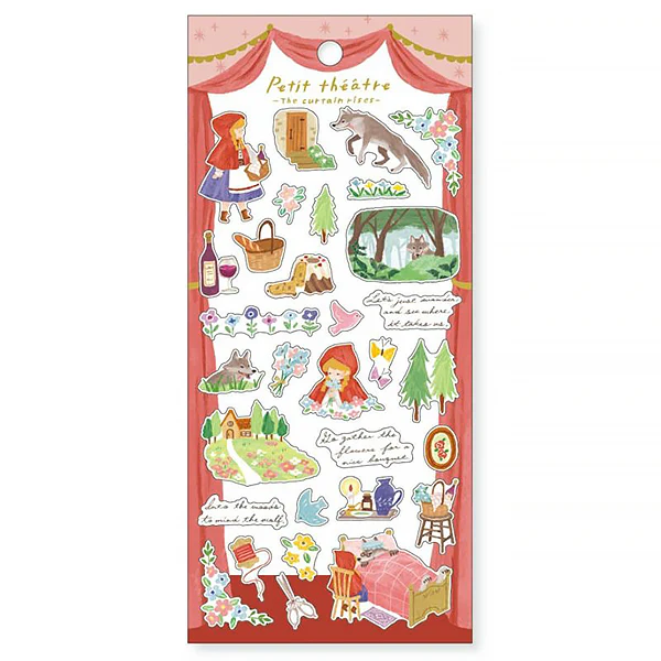 Stickers Petit Théâtre - Le Petit Chaperon Rouge