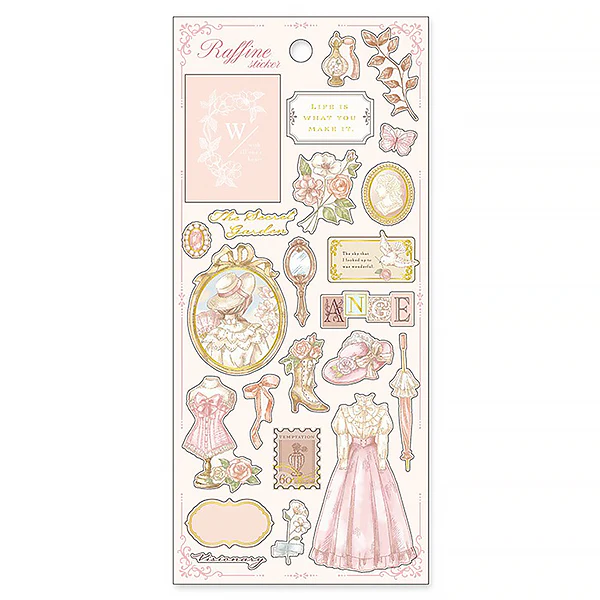 Stickers Raffine - Rose Pink