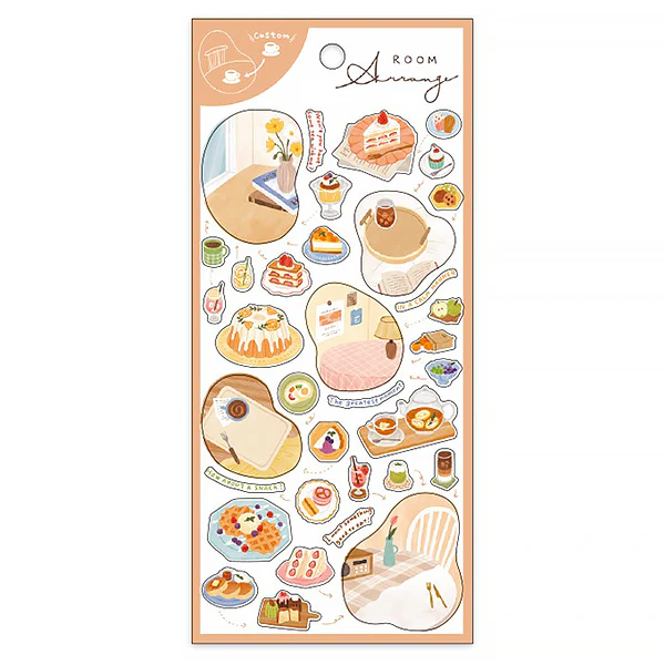 Stickers Room Arrangement - Sweet