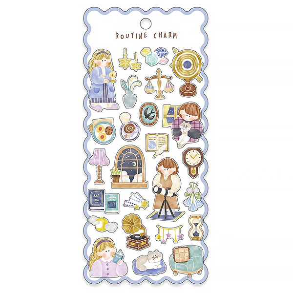 Stickers Routine Charm - Night