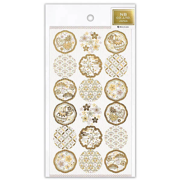 Stickers Seal Kimono - Brocade