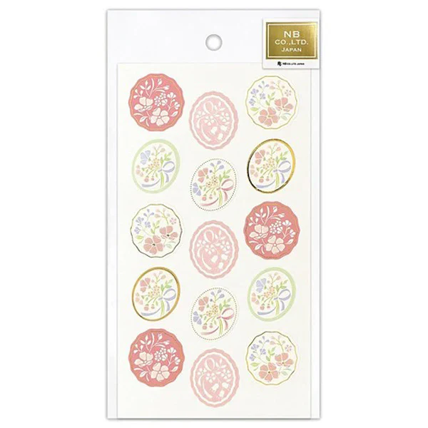Stickers Seal Kimono - Large Flower