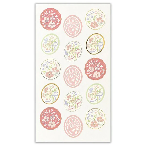 Stickers Seal Kimono - Large Flower - Image 3