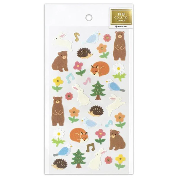 Stickers Seal Midori - Forest Animals
