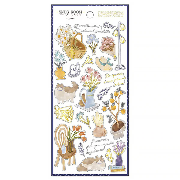 Stickers Snug Room Chat - Flowers - Image 2