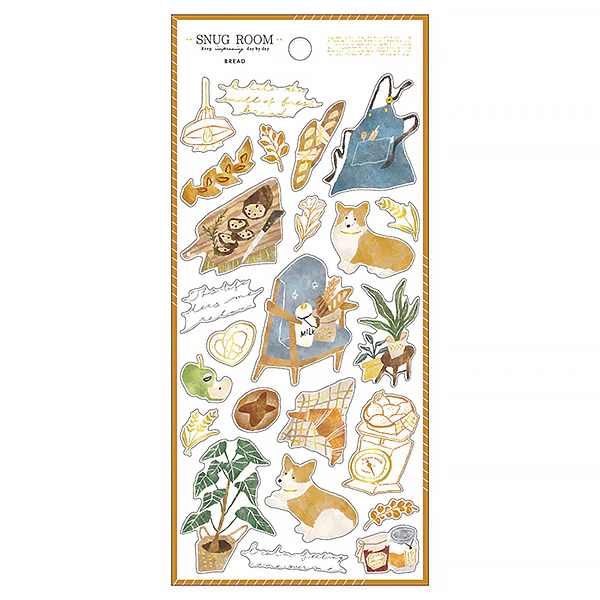 Stickers Snug Room Dog - Bread