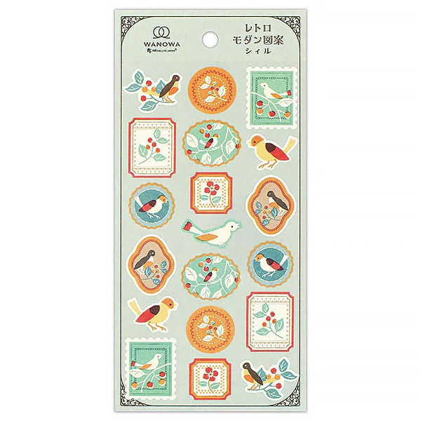 Stickers Wanowa - Small Bird and Fruit