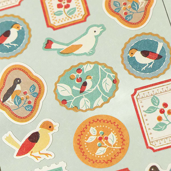 Stickers Wanowa - Small Bird and Fruit - Image 3