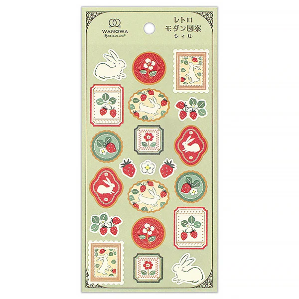 Stickers Wanowa - Usagi Strawberry