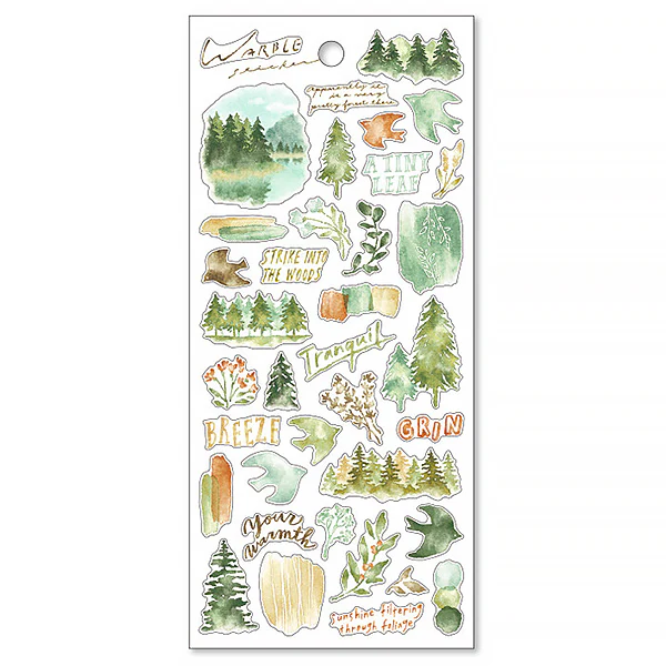 Stickers Warble - Green