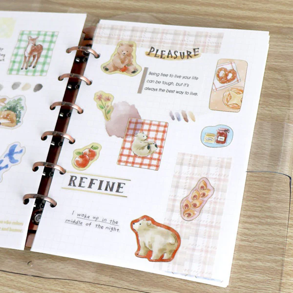 Stickers With Animals - Bear