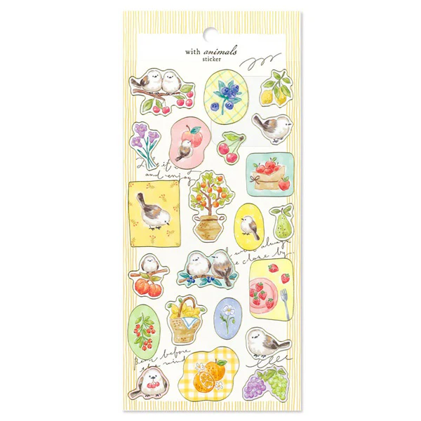 Stickers With Animals - Shima Enaga