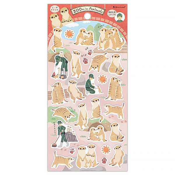 Stickers Zoom in Animals - Suricate
