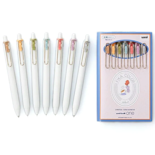 Stylo Bille Gel - One Fika Color, Mitsubishi, 0.38MM