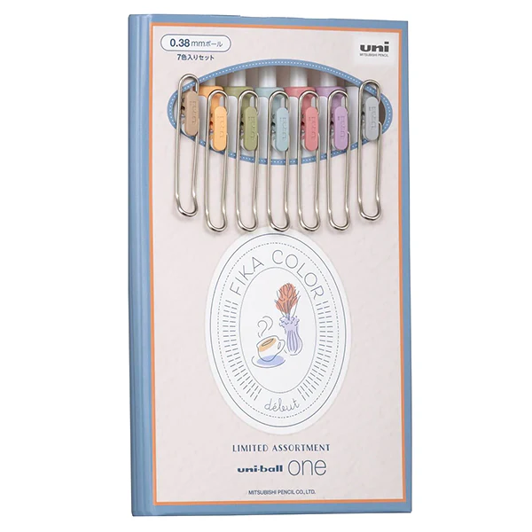 Stylo Bille Gel - One Fika Color, Mitsubishi, 0.38MM - Image 3