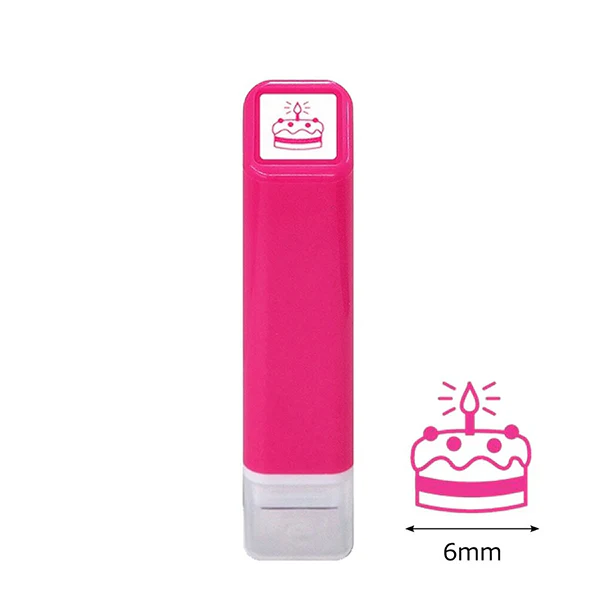Tampon Avec Encre Uka - Birthday Cake - Image 2