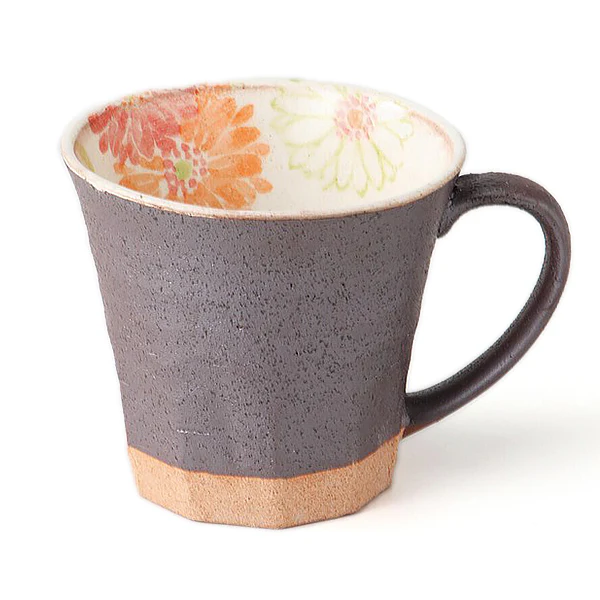 Tasse à Thé Kohiki Daisy - Orange, 250ml