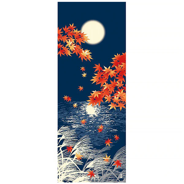 Tenugui Autumn Moonlight - Image 2