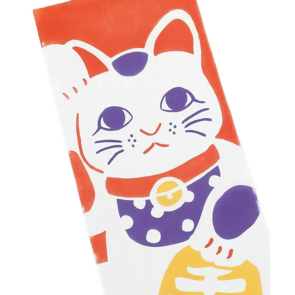 Tenugui Chat Maneki Neko - Image 2